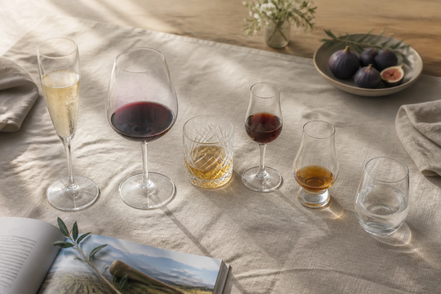 Les différents types de verres de table : le guide pratique