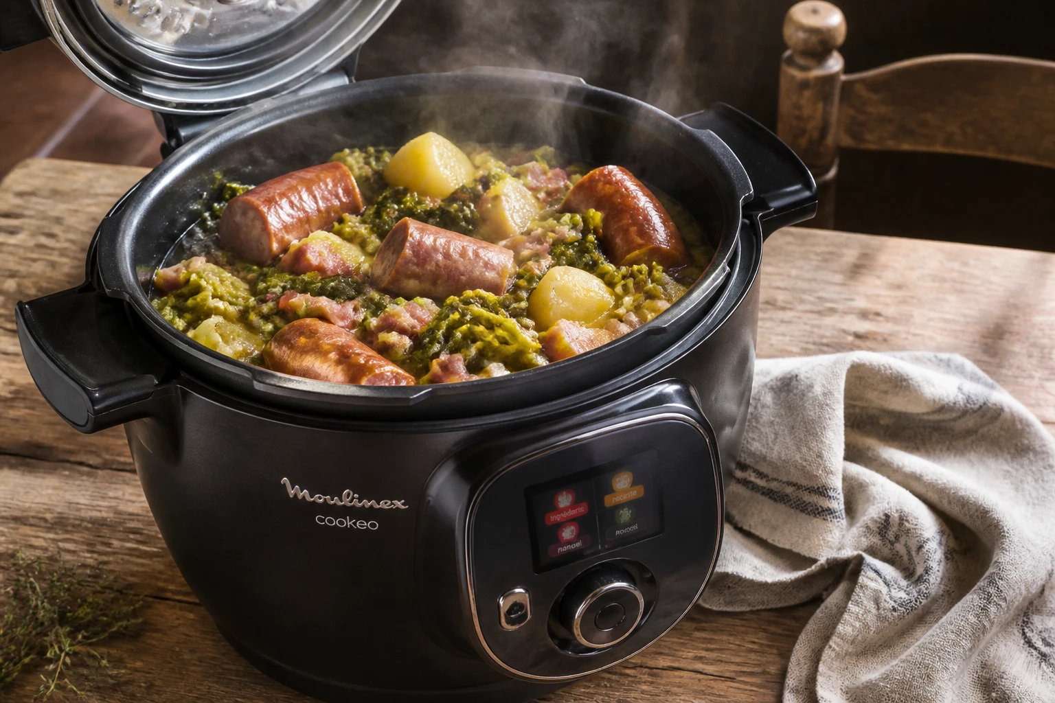 Recette chou vert Cookeo : la potée fondante et facile