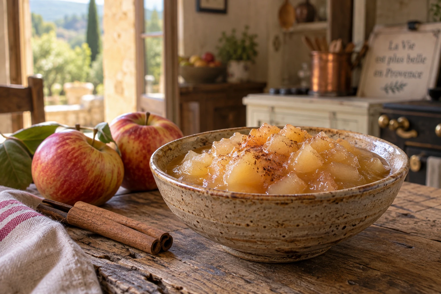 La compote de pommes de ma grand-mère, sans excès de sucre