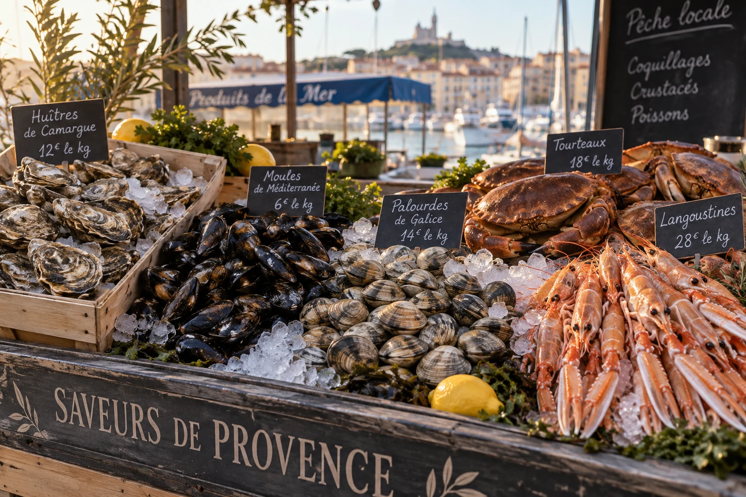 Coquillage et crustacé : les reconnaître, les choisir, les cuisiner