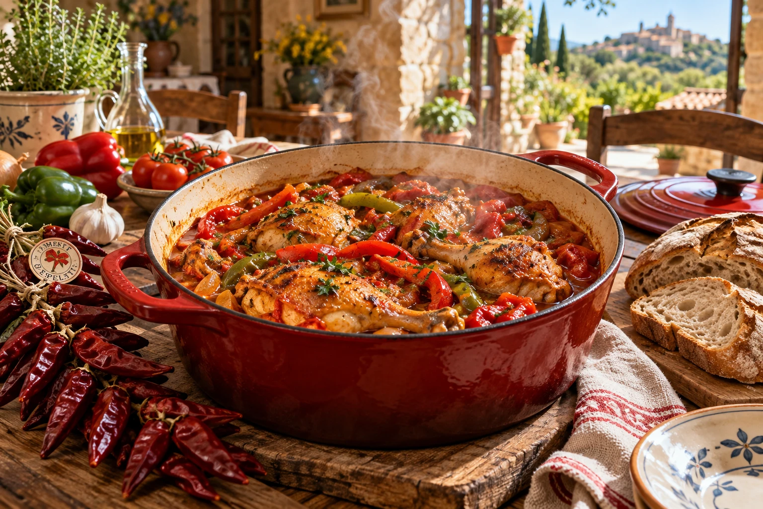 Poulet basquaise, origine : la sauce était là avant le poulet